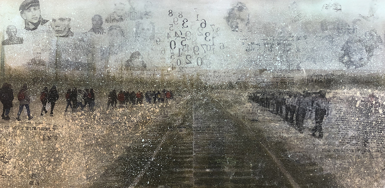 PORTEURS DE MEMOIRE. PLEXIGLASS. 2020-2021